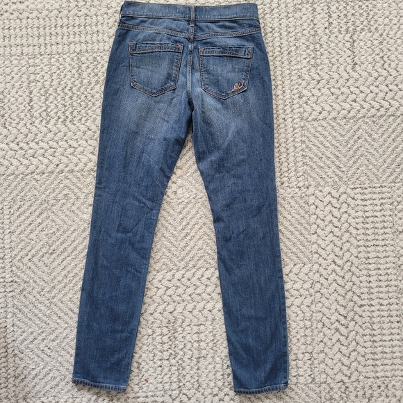 EXPRESS SKINNY DISTRESSED JEANS 2 and 4 - Picture 7 of 9